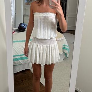 Blue Life Strapless White Dress